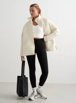 Oversized Quilted Jacket><noscript><img data-lazyloaded=