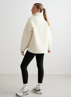 Oversized Quilted Jacket><noscript><img data-lazyloaded=