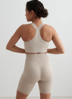 Ribbed Seamless Biker Shorts><noscript><img data-lazyloaded=