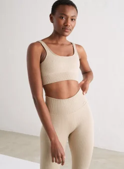 Ribbed Seamless Bra><noscript><img data-lazyloaded=