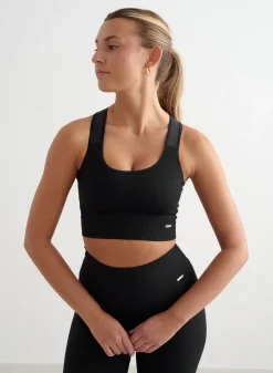 High Support Ribbed Bra><noscript><img data-lazyloaded=