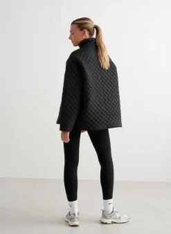Oversized Quilted Jacket><noscript><img data-lazyloaded=