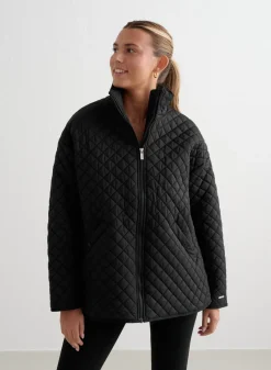 Oversized Quilted Jacket><noscript><img data-lazyloaded=