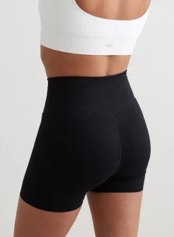 Ribbed Midi Biker Shorts><noscript><img data-lazyloaded=