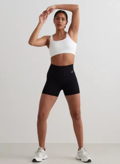 Ribbed Midi Biker Shorts><noscript><img data-lazyloaded=