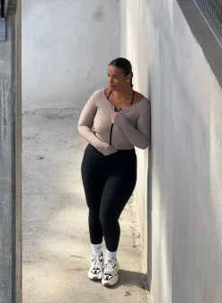 Ribbed Performance Tights><noscript><img data-lazyloaded=