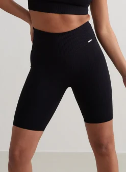 Ribbed Seamless Biker Shorts><noscript><img data-lazyloaded=