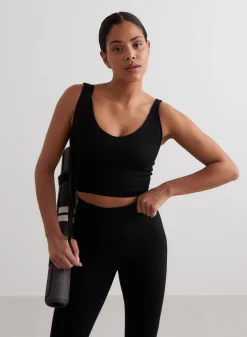 Ribbed Seamless Bralette><noscript><img data-lazyloaded=