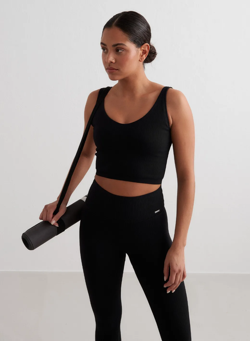 Ribbed Seamless Bralette>AIM’N Best