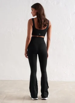 Ribbed Seamless Flare Petite Tights><noscript><img data-lazyloaded=