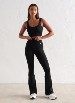 Ribbed Seamless Flare Petite Tights><noscript><img data-lazyloaded=
