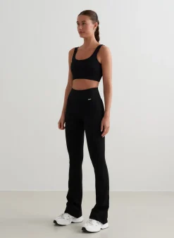 Ribbed Seamless Flare Tights><noscript><img data-lazyloaded=