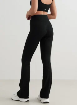 Ribbed Seamless Flare Tights><noscript><img data-lazyloaded=