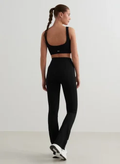 Ribbed Seamless Flare Tights><noscript><img data-lazyloaded=
