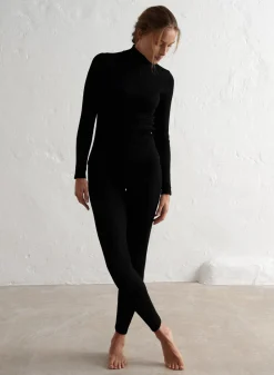 Ribbed Wool Half Zip><noscript><img data-lazyloaded=