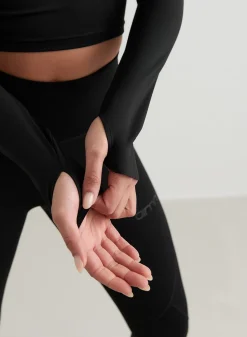 Black Sculpting Long Sleeve Bolero><noscript><img data-lazyloaded=