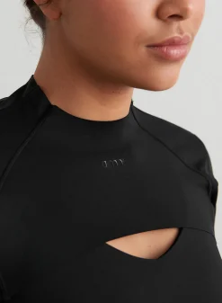 Black Sculpting Long Sleeve Bolero><noscript><img data-lazyloaded=