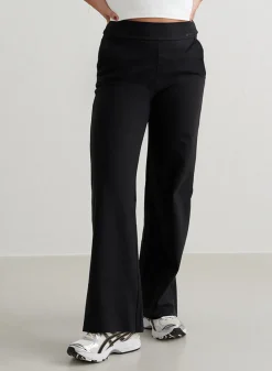 Black Sense Wide Petite Pants><noscript><img data-lazyloaded=