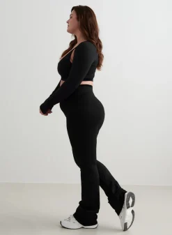 Shape Seamless Flare Tights><noscript><img data-lazyloaded=