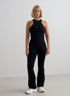 Black Shape Seamless Flare Petite Tights><noscript><img data-lazyloaded=