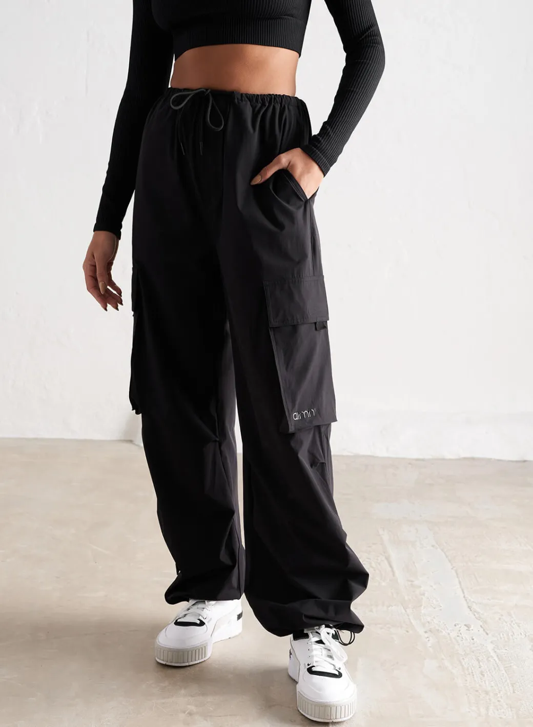 Windbreaker Parachute Pants>AIM’N New