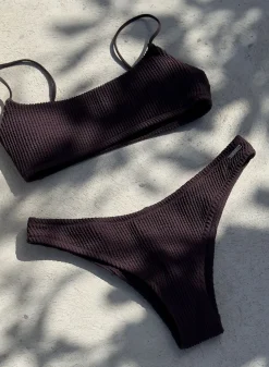Cacao Capri Sporty Strap Bra><noscript><img data-lazyloaded=