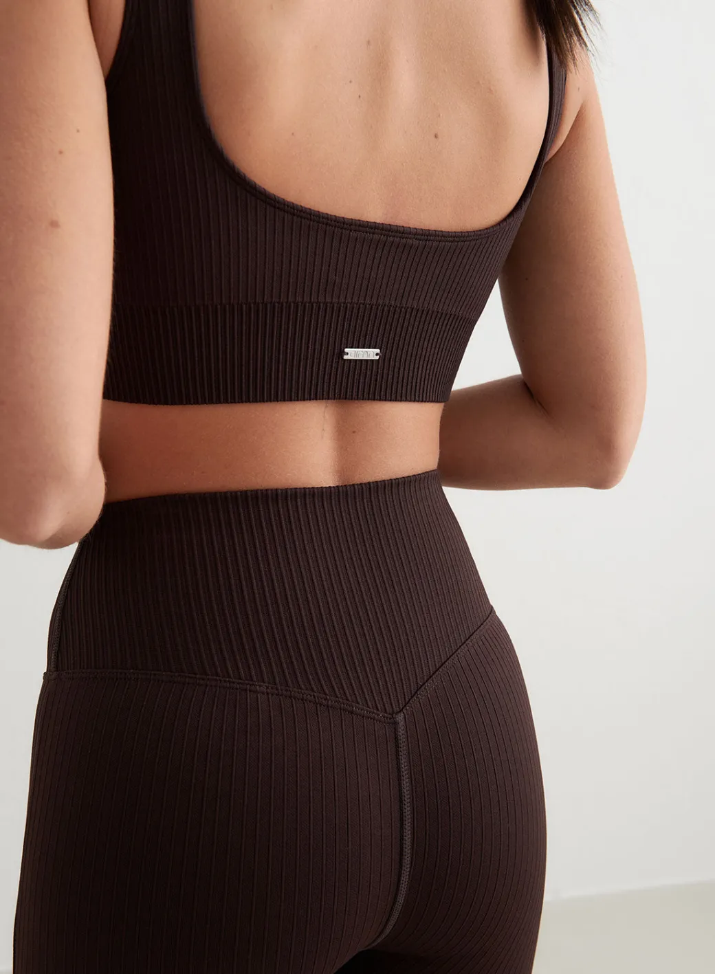 Ribbed Seamless Bra>AIM’N