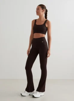 Ribbed Seamless Flare Tights><noscript><img data-lazyloaded=
