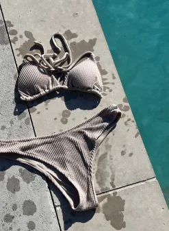 Café Au Lait Capri Triangle Bikini Bra><noscript><img data-lazyloaded=