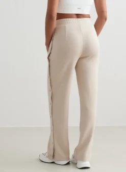 Café Au Lait Comfy Buttoned Pants><noscript><img data-lazyloaded=