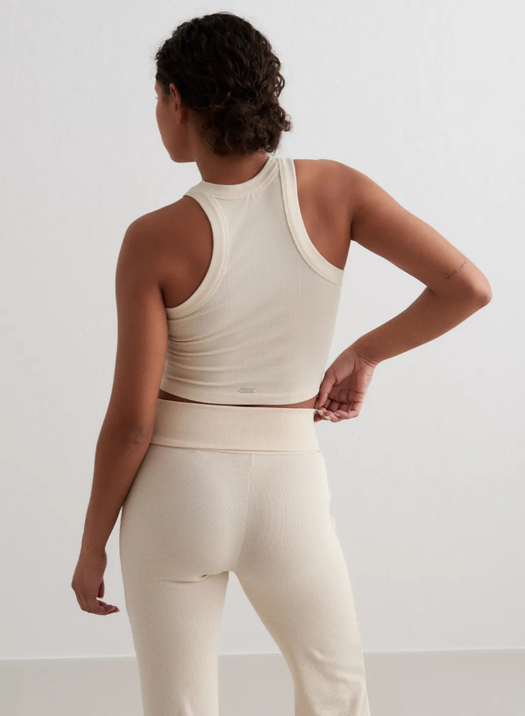 Ease Ribbed Tank Top>AIM’N Best