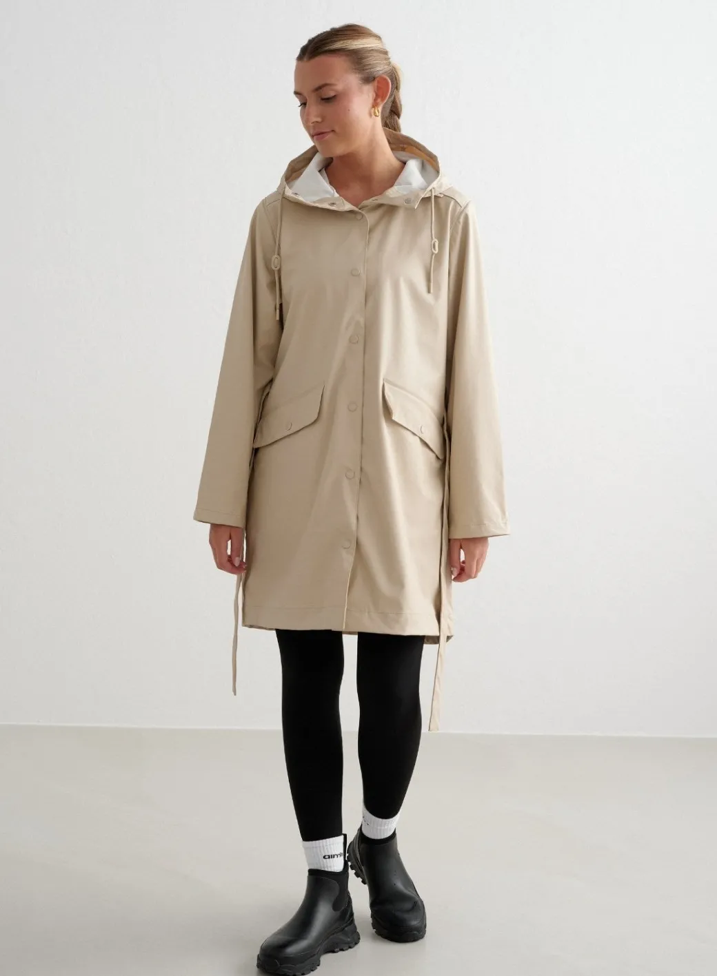 Café Au Lait Rain Jacket>AIM’N Clearance