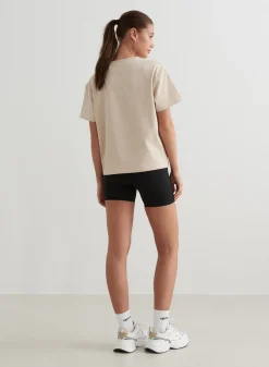 Café Au Lait Serif Boxy T-shirt><noscript><img data-lazyloaded=