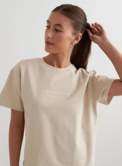 Café Au Lait Serif Boxy T-shirt><noscript><img data-lazyloaded=