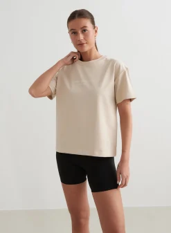 Café Au Lait Serif Boxy T-shirt><noscript><img data-lazyloaded=