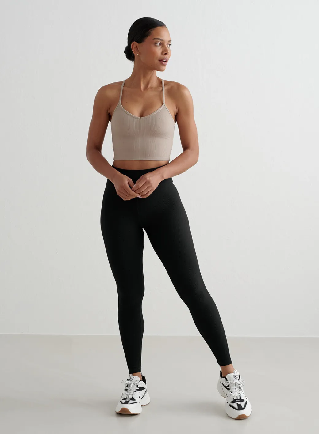 Ribbed Performance Bralette>AIM’N Sale