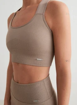 High Support Ribbed Bra><noscript><img data-lazyloaded=