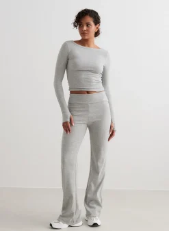 Ease Ribbed Long Sleeve Top><noscript><img data-lazyloaded=