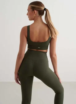Ribbed Seamless Bra><noscript><img data-lazyloaded=