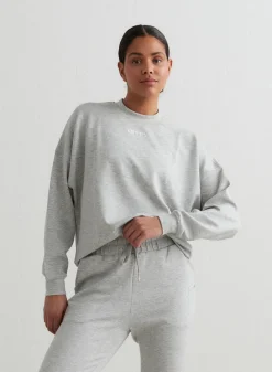 Melange Comfy Sweatshirt><noscript><img data-lazyloaded=