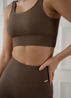 Ribbed Seamless Tank Bra><noscript><img data-lazyloaded=