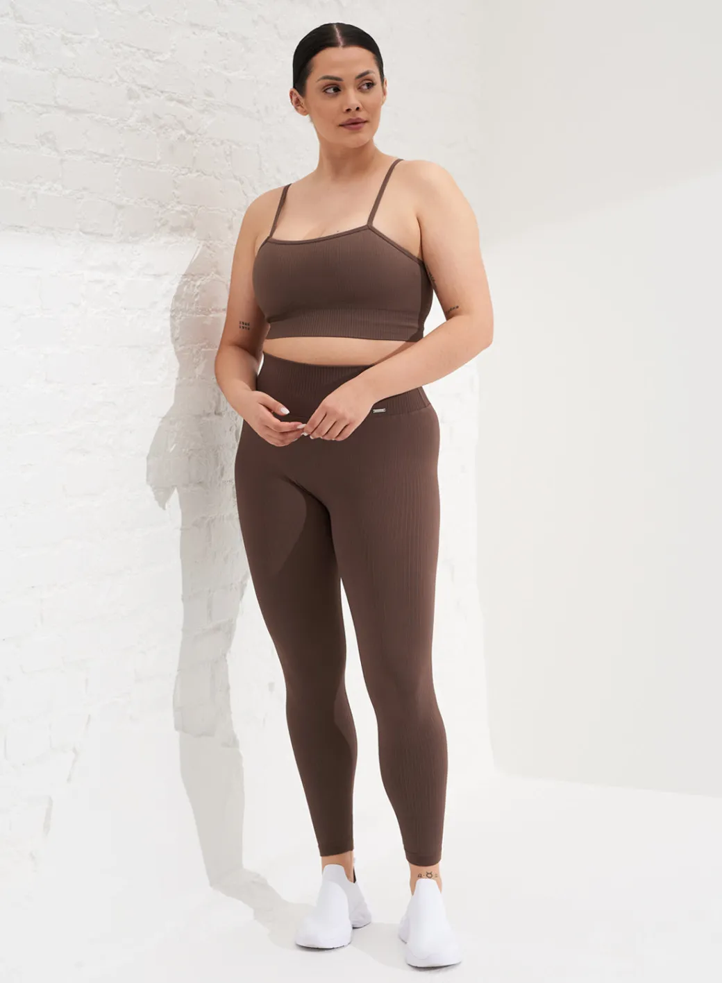 Ribbed Seamless Strap Bra>AIM’N Online