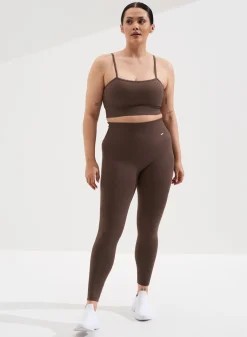 Ribbed Seamless Strap Bra><noscript><img data-lazyloaded=