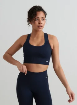 High Support Ribbed Bra><noscript><img data-lazyloaded=