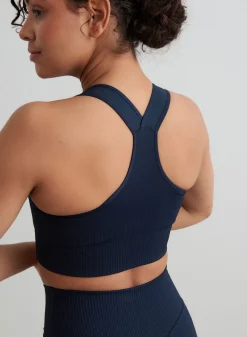 High Support Ribbed Bra><noscript><img data-lazyloaded=