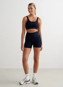 Ribbed Midi Biker Shorts><noscript><img data-lazyloaded=