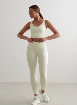Off-White Ribbed Seamless Tights><noscript><img data-lazyloaded=