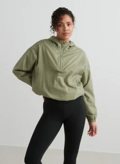 Pale Khaki Lightweight Anorak><noscript><img data-lazyloaded=