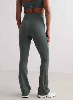 Ribbed Seamless Flare Tights><noscript><img data-lazyloaded=
