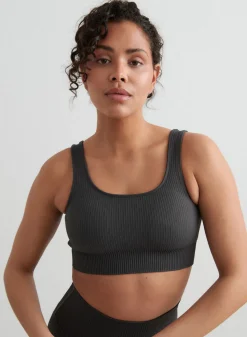 Ribbed Seamless Bra><noscript><img data-lazyloaded=
